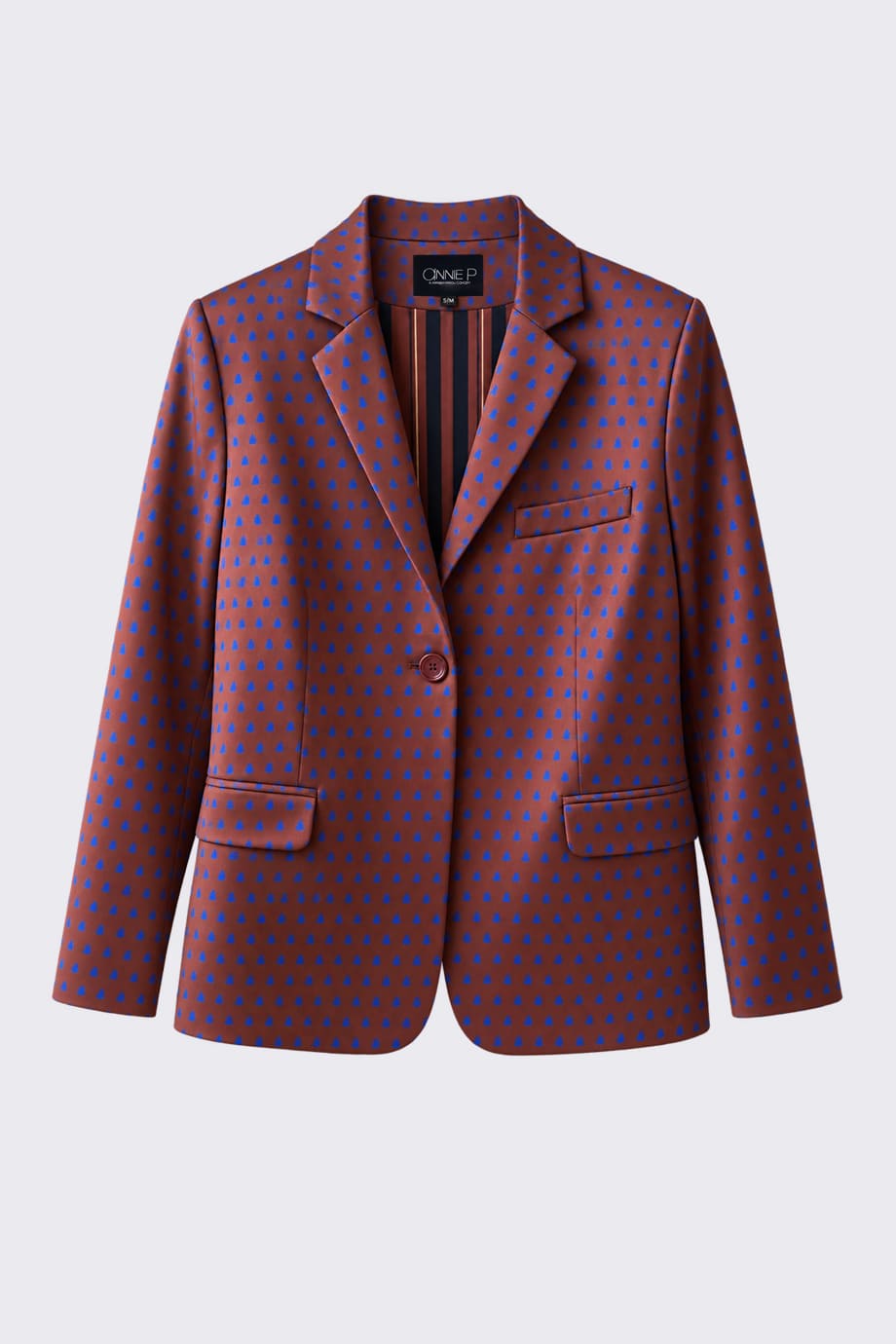Kelly Blazer Diamonds Blue