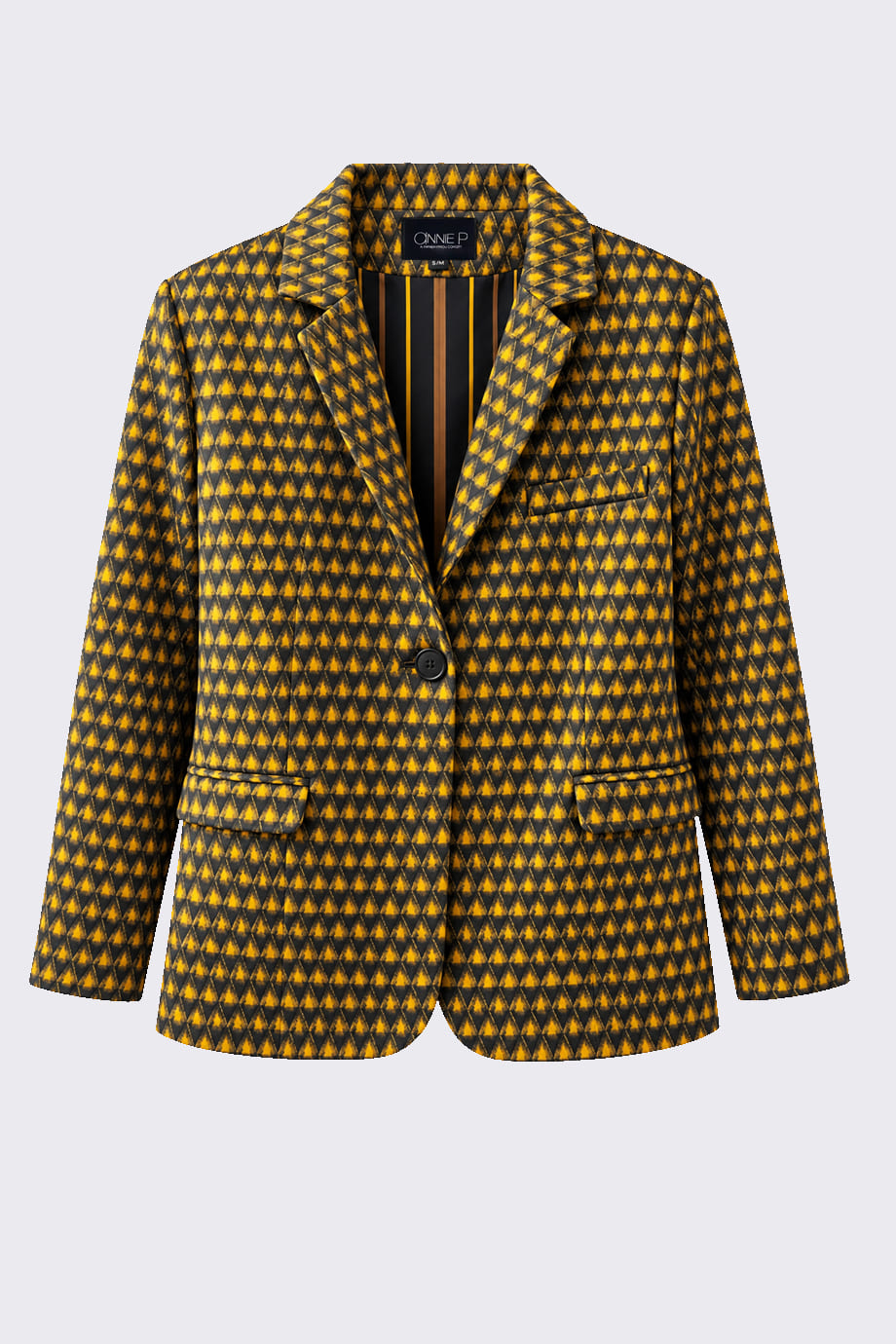 Kelly Blazer Diamonds Gold