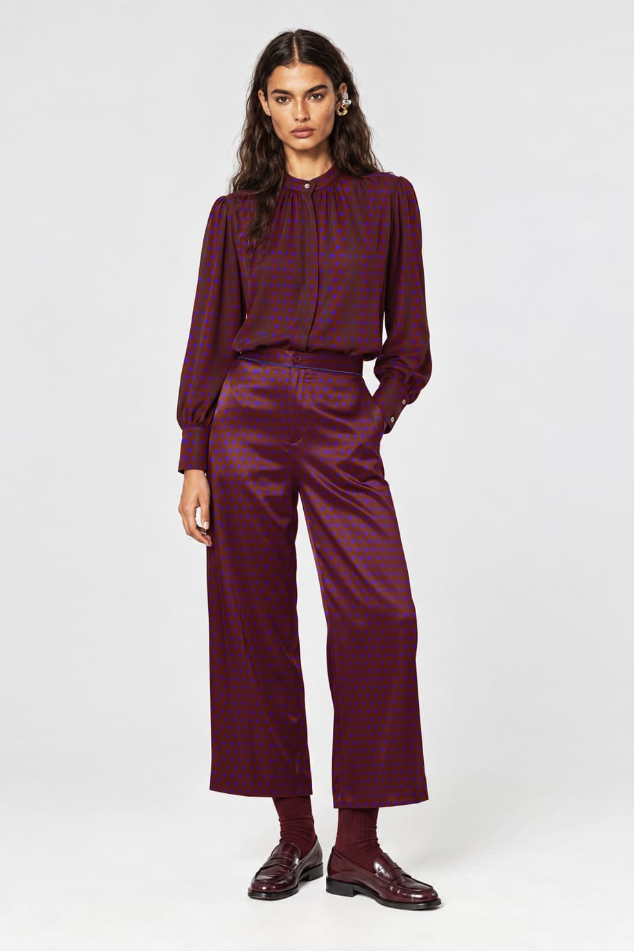 Kelly Pants Diamonds Blue