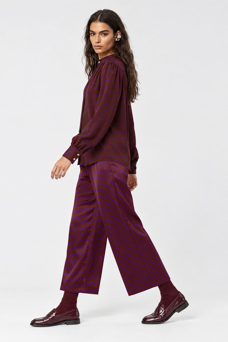 Kelly Pants Diamonds Blue