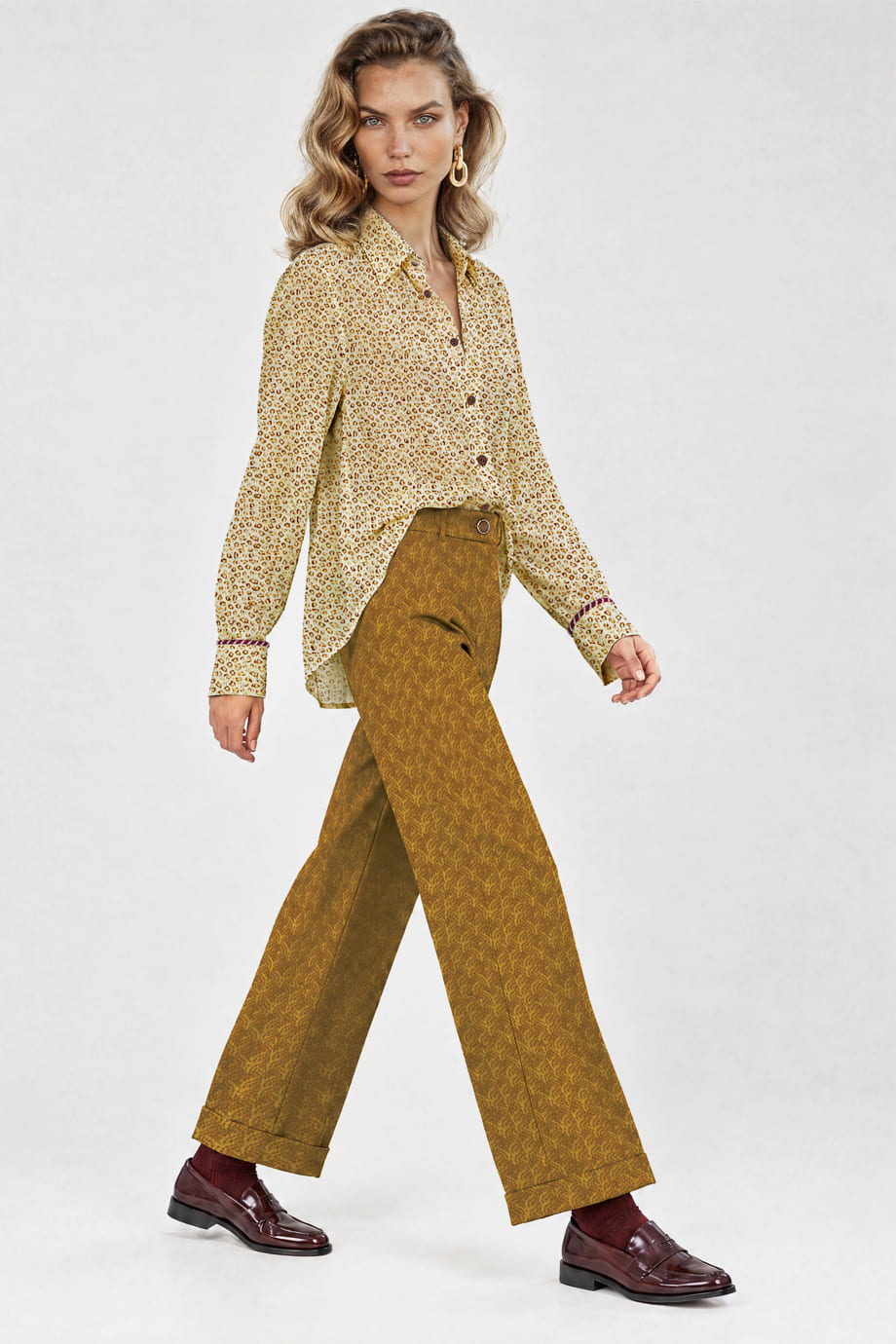 Basic Pants Petals Yellow