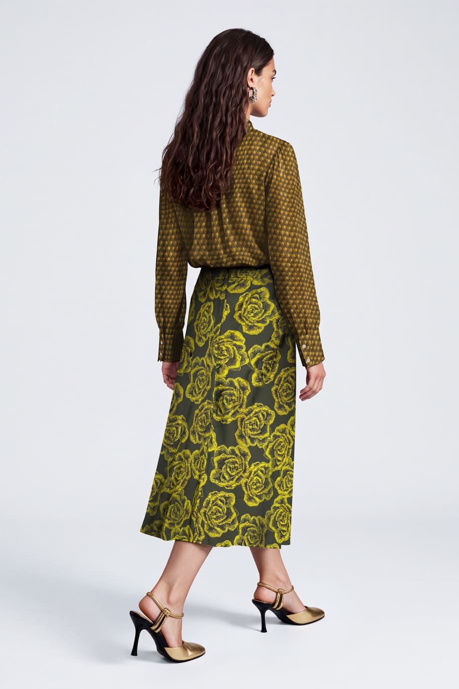 Laura Skirt Rose Lime