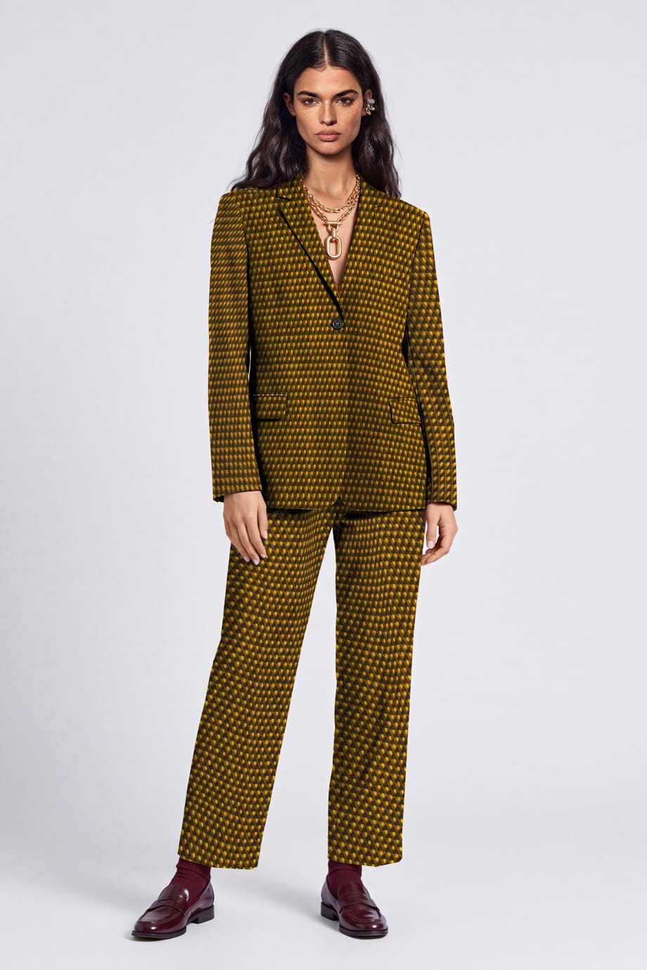 Kelly Pants Diamonds Gold