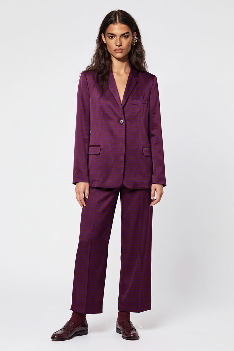 Kelly Blazer Diamonds Blue