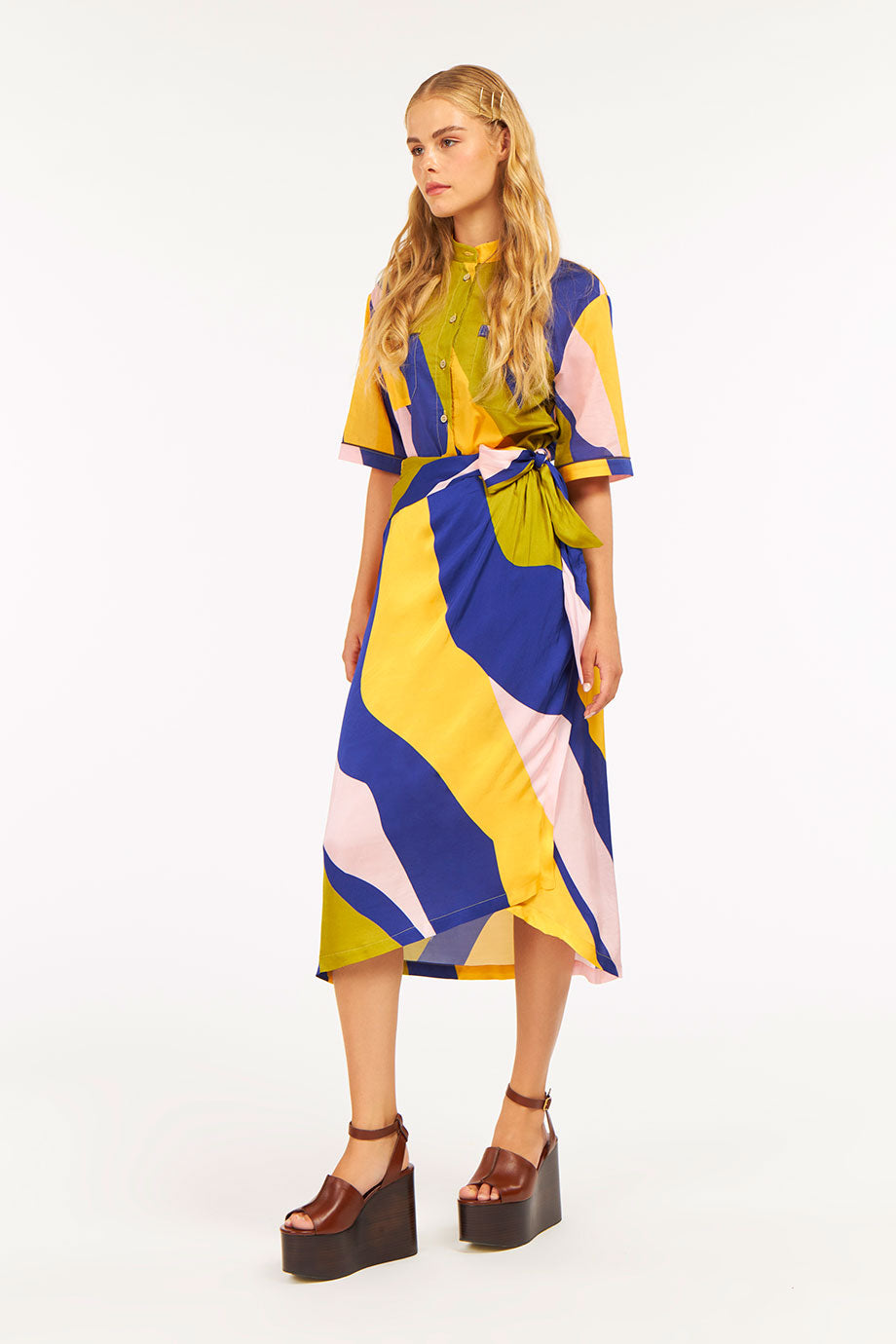 Sarong Skirt Shimmering Flow