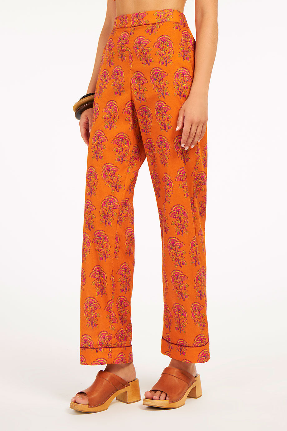 Antibes Pants Seaweed Bronze
