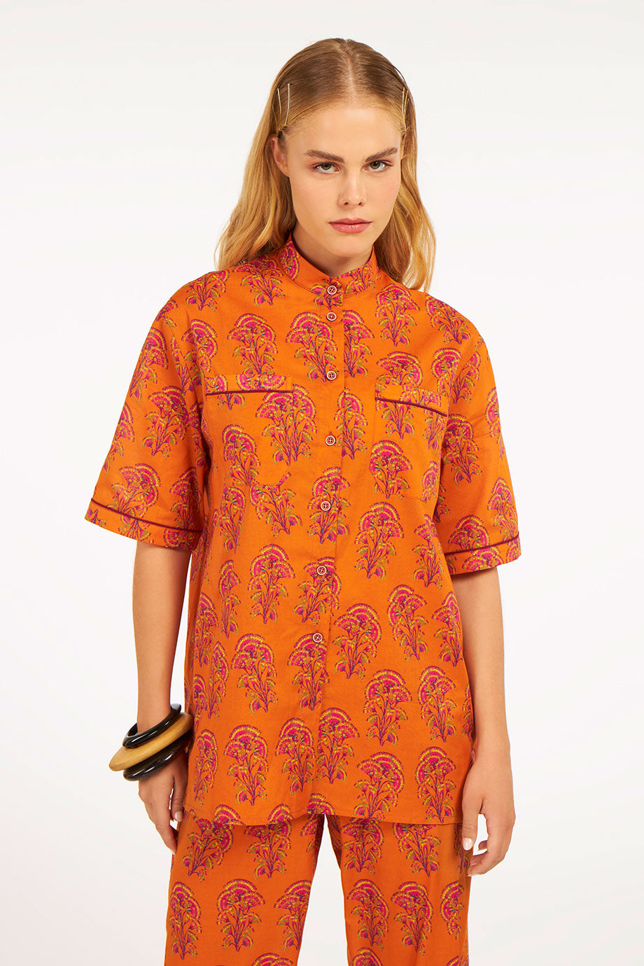 Antibes Shirt Seaweed Bronze