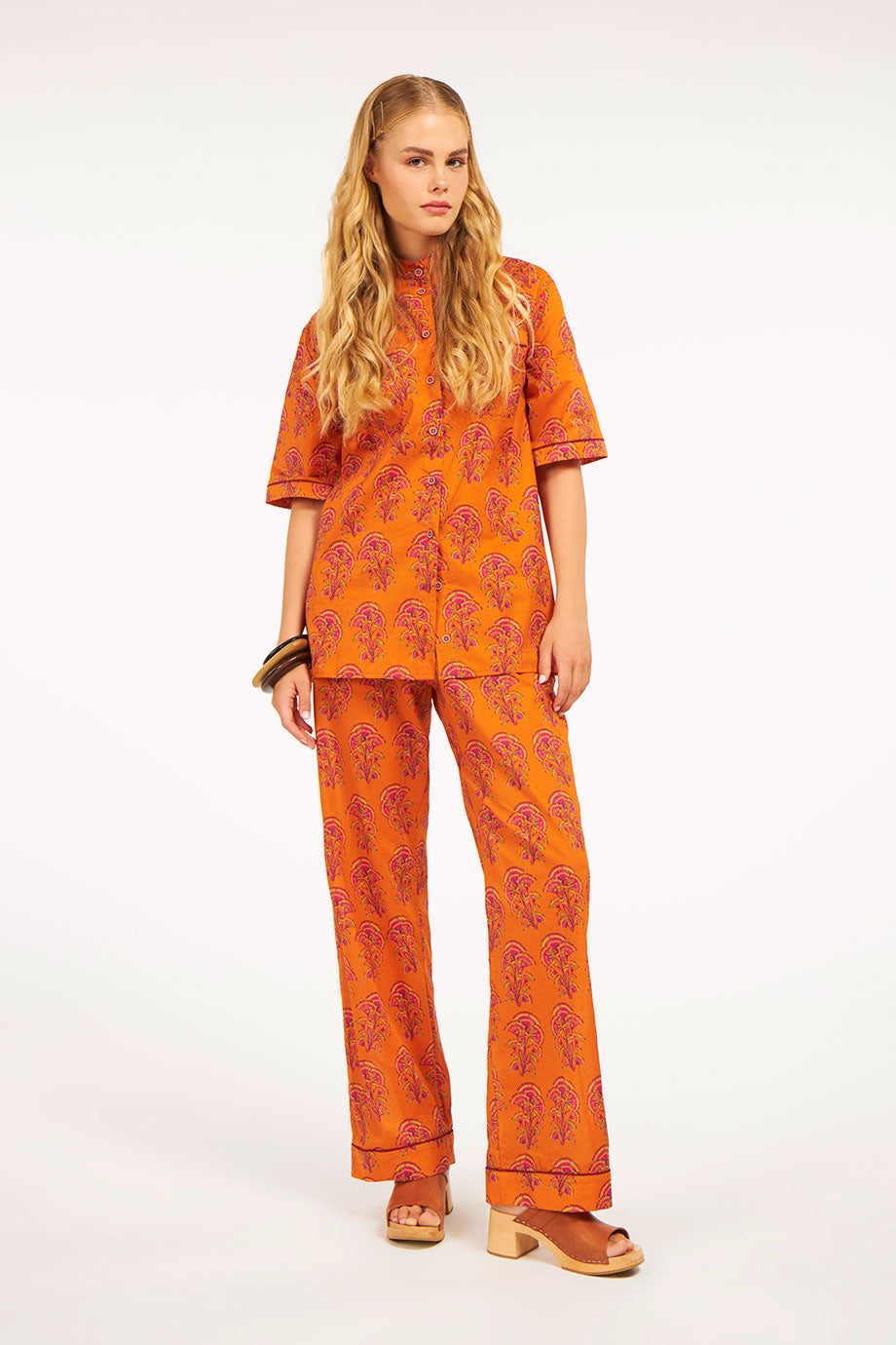 Antibes Pants Seaweed Bronze