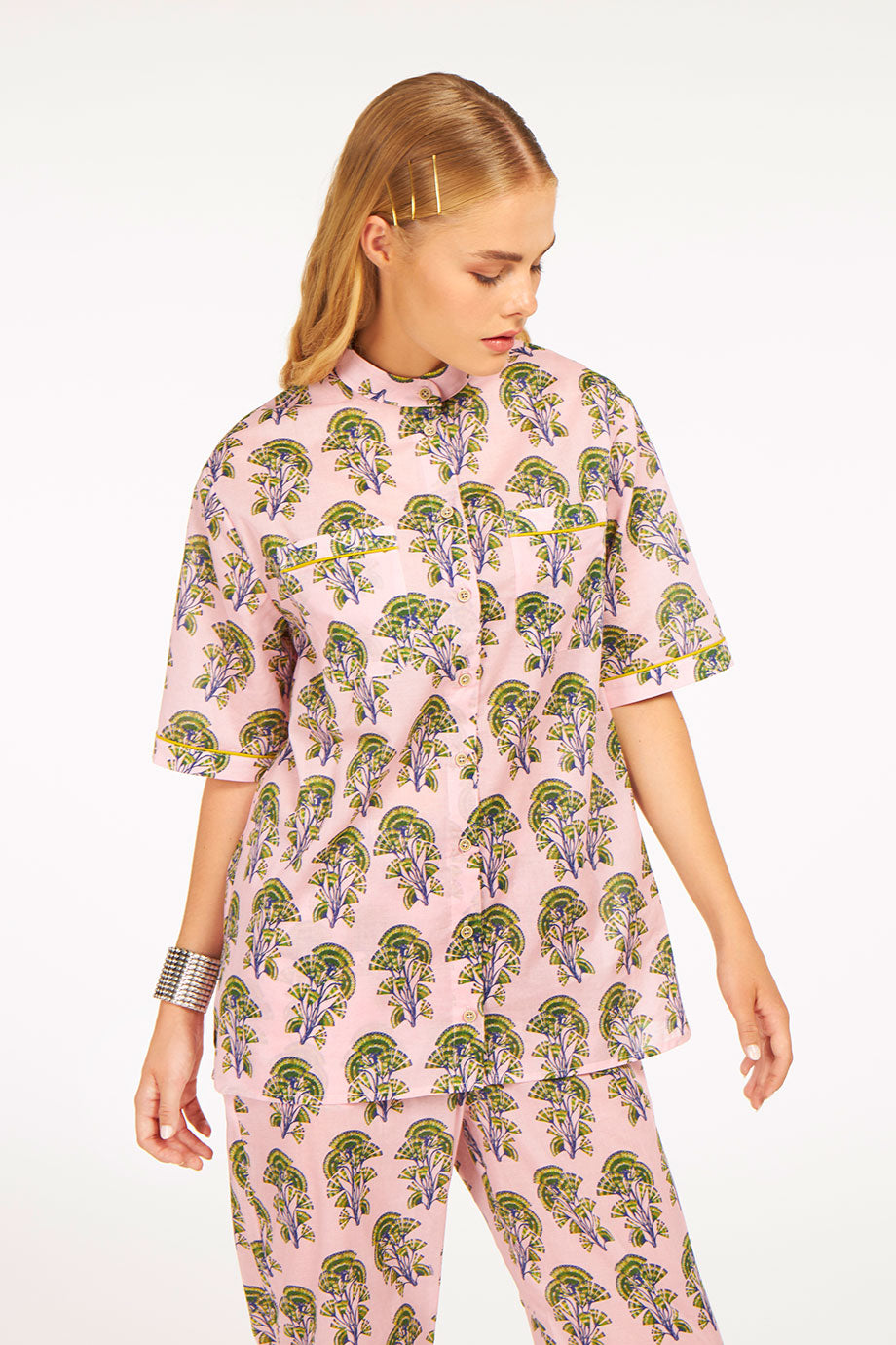 Antibes Shirt Seaweed Pink