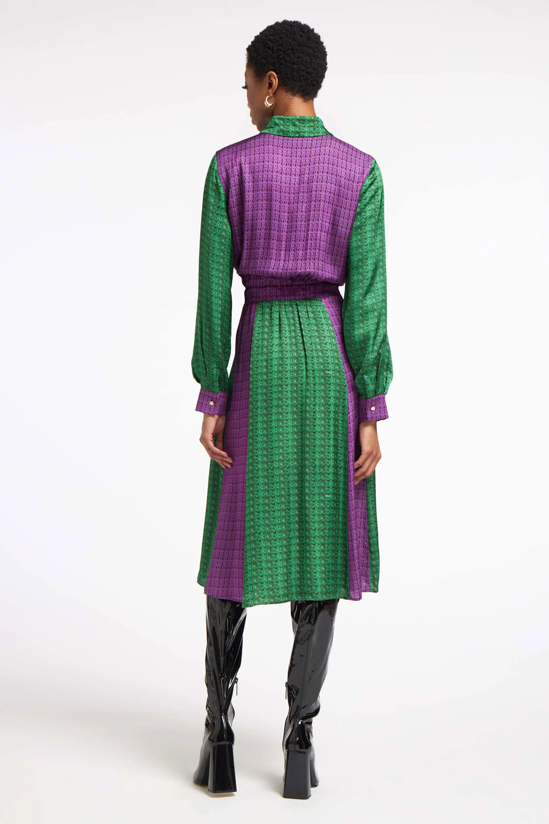 Bianca Dress Combo Weave