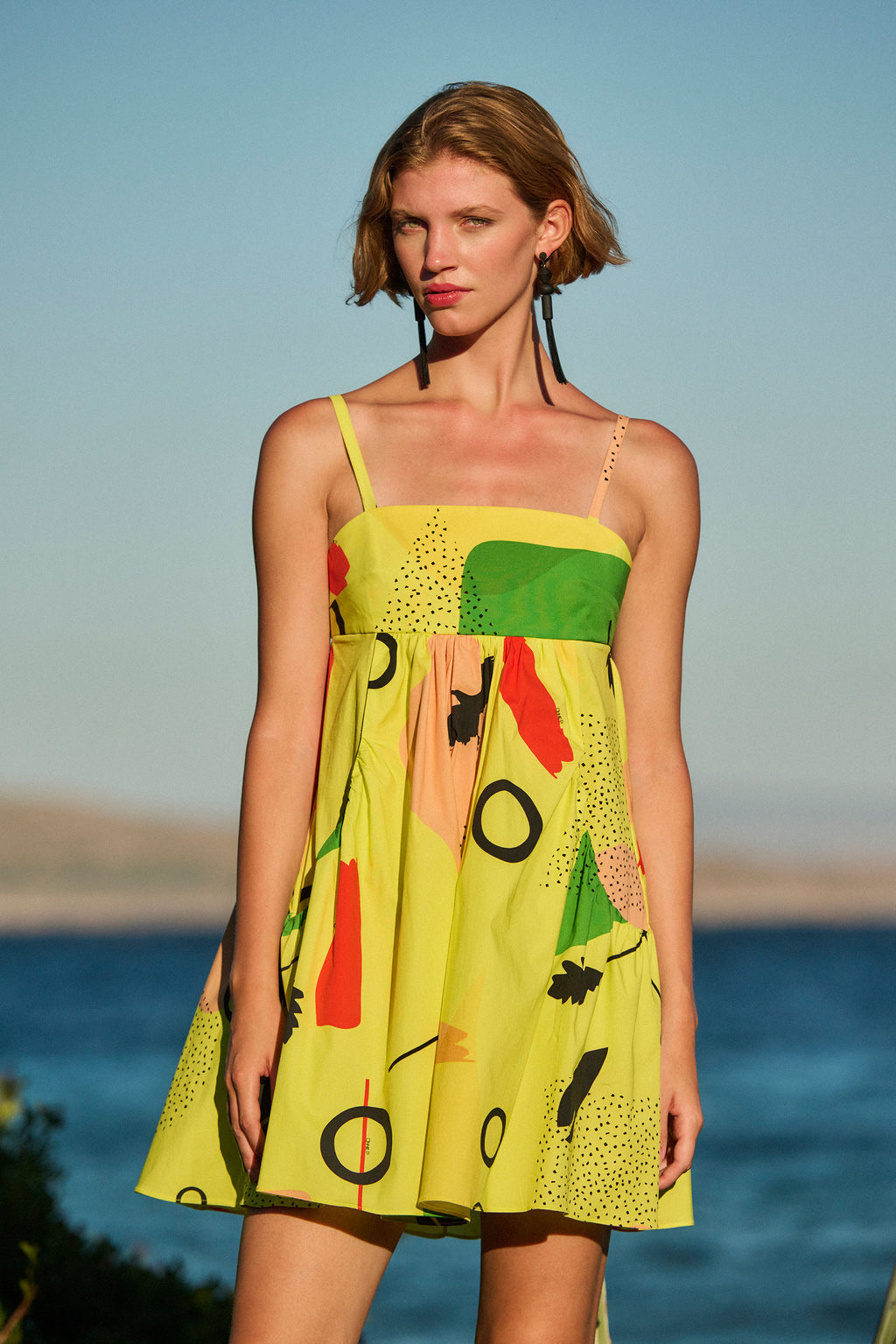 Bon Bon Dress Summer Lime