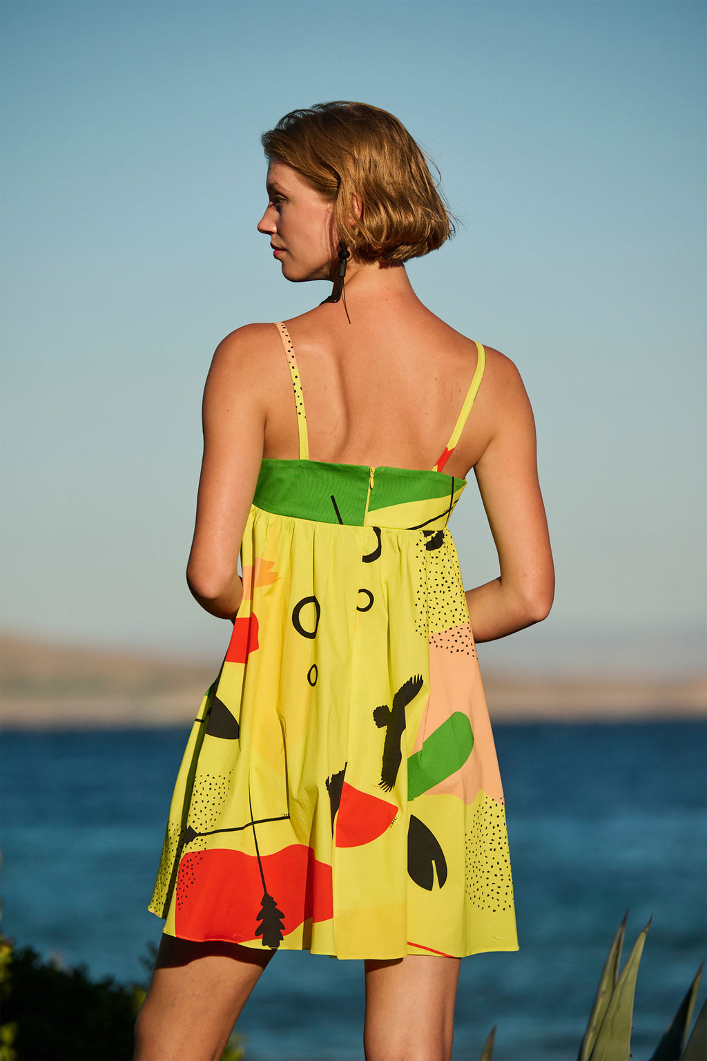 Bon Bon Dress Summer Lime