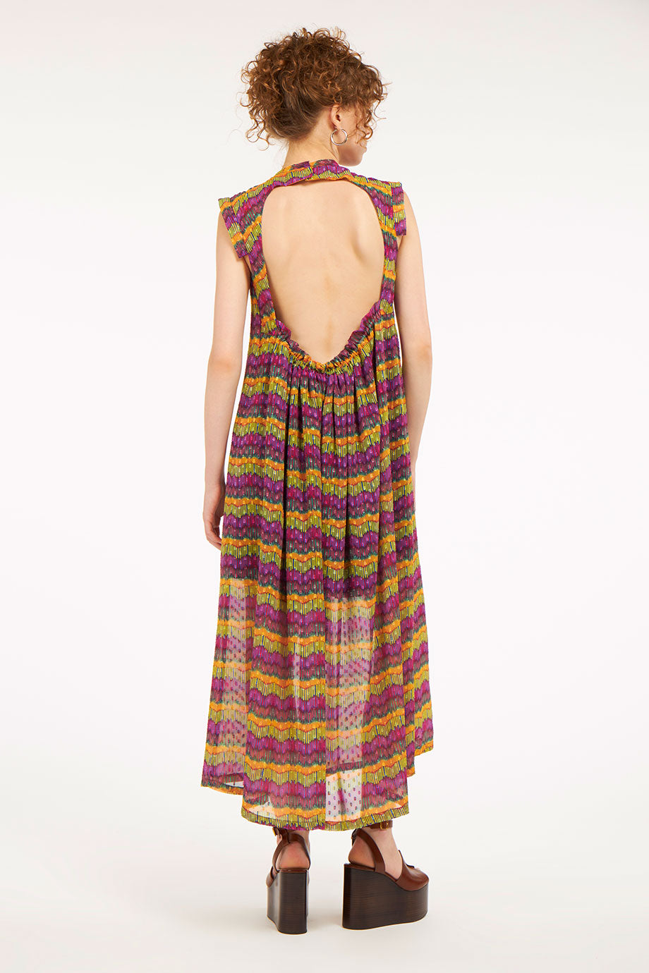 Camelia Dress Colorwave