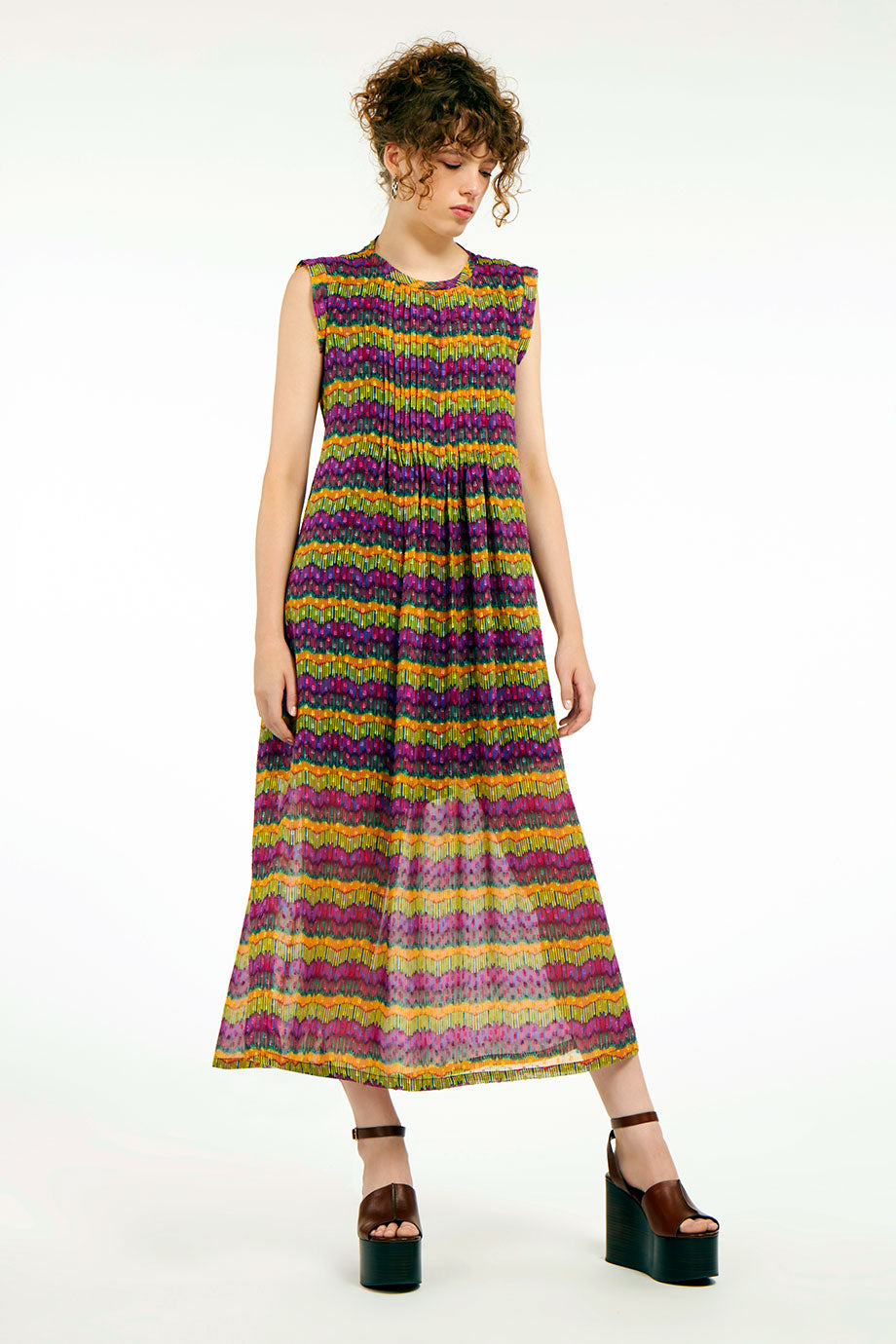 Camelia Dress Colorwave