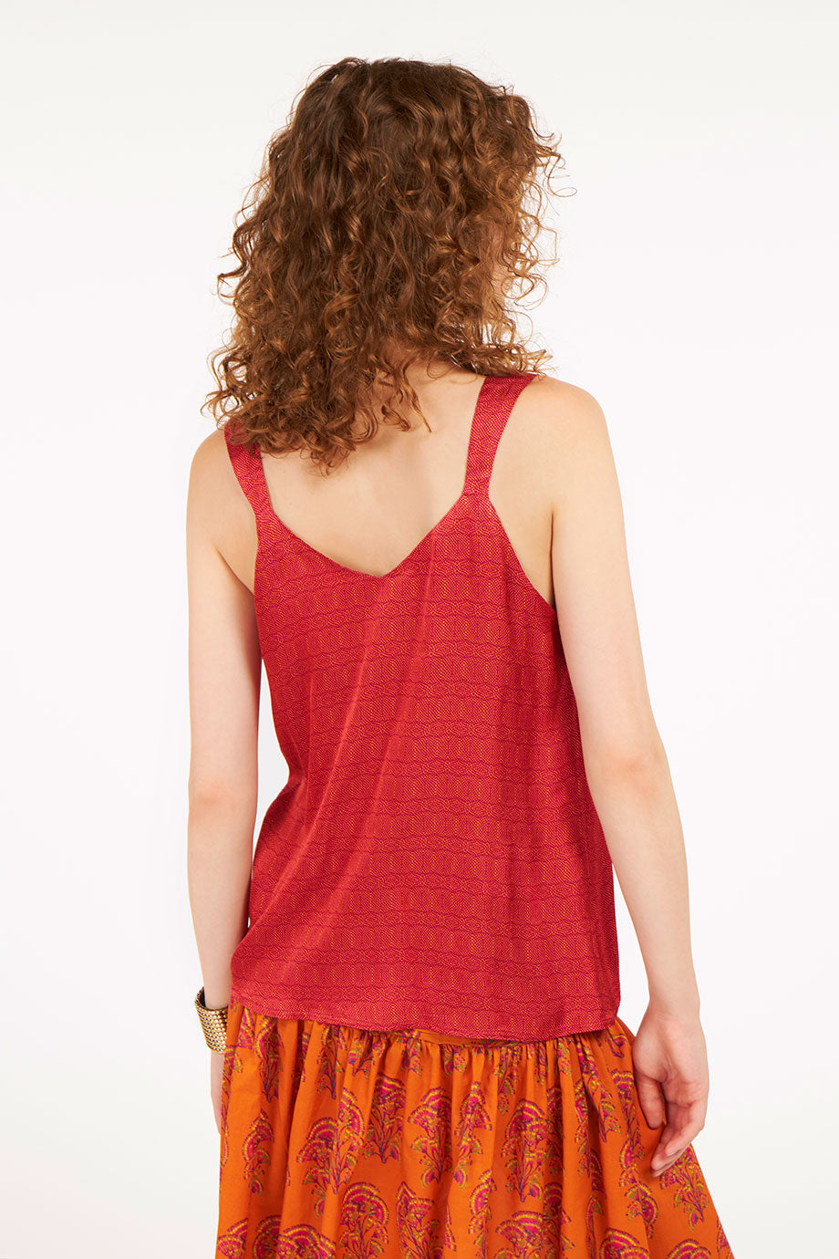 Cami Top Seaskin Plum