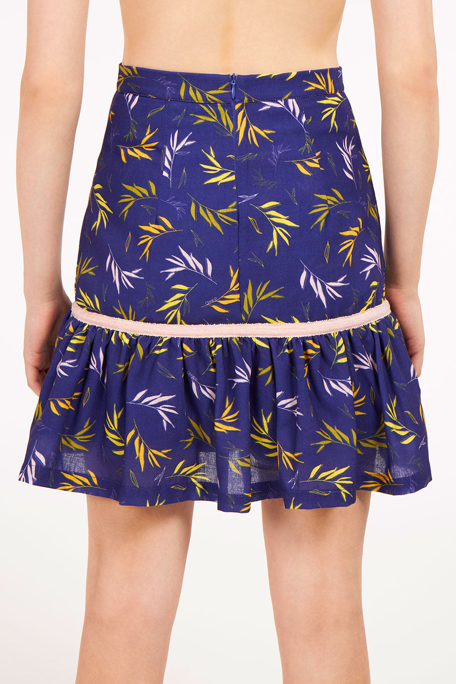 Candy Skirt Blue Bloom