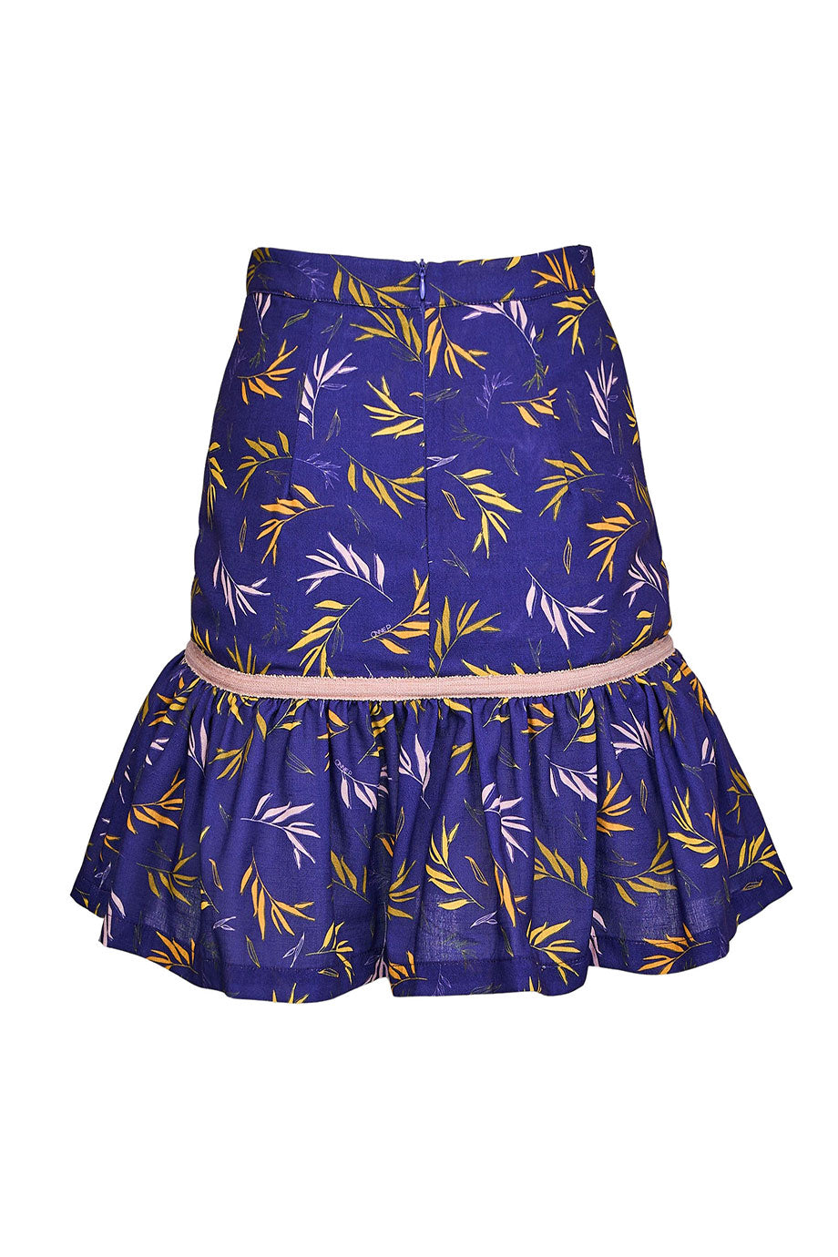 Candy Skirt Blue Bloom
