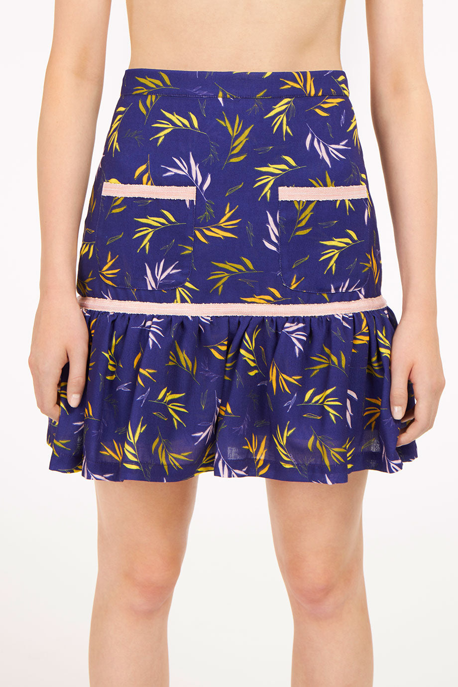 Candy Skirt Blue Bloom