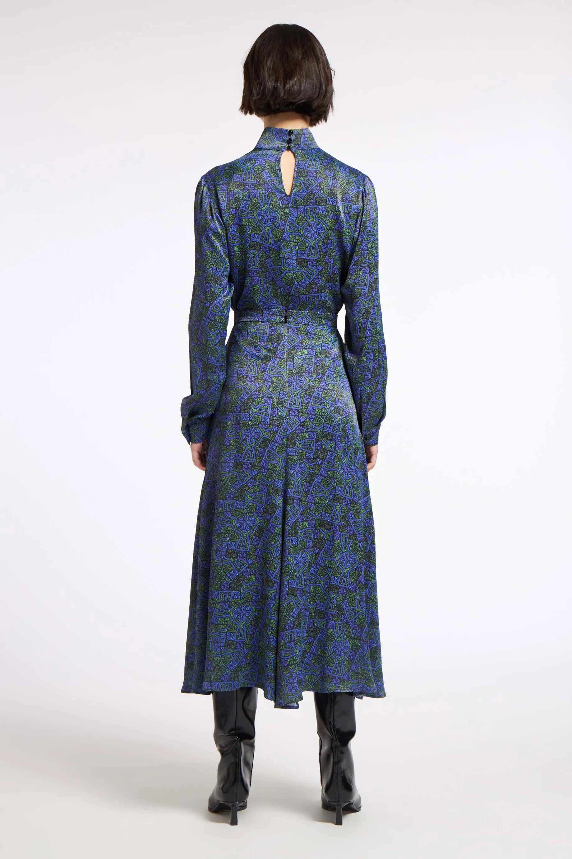 Chloe Skirt Argalios Blue&Green