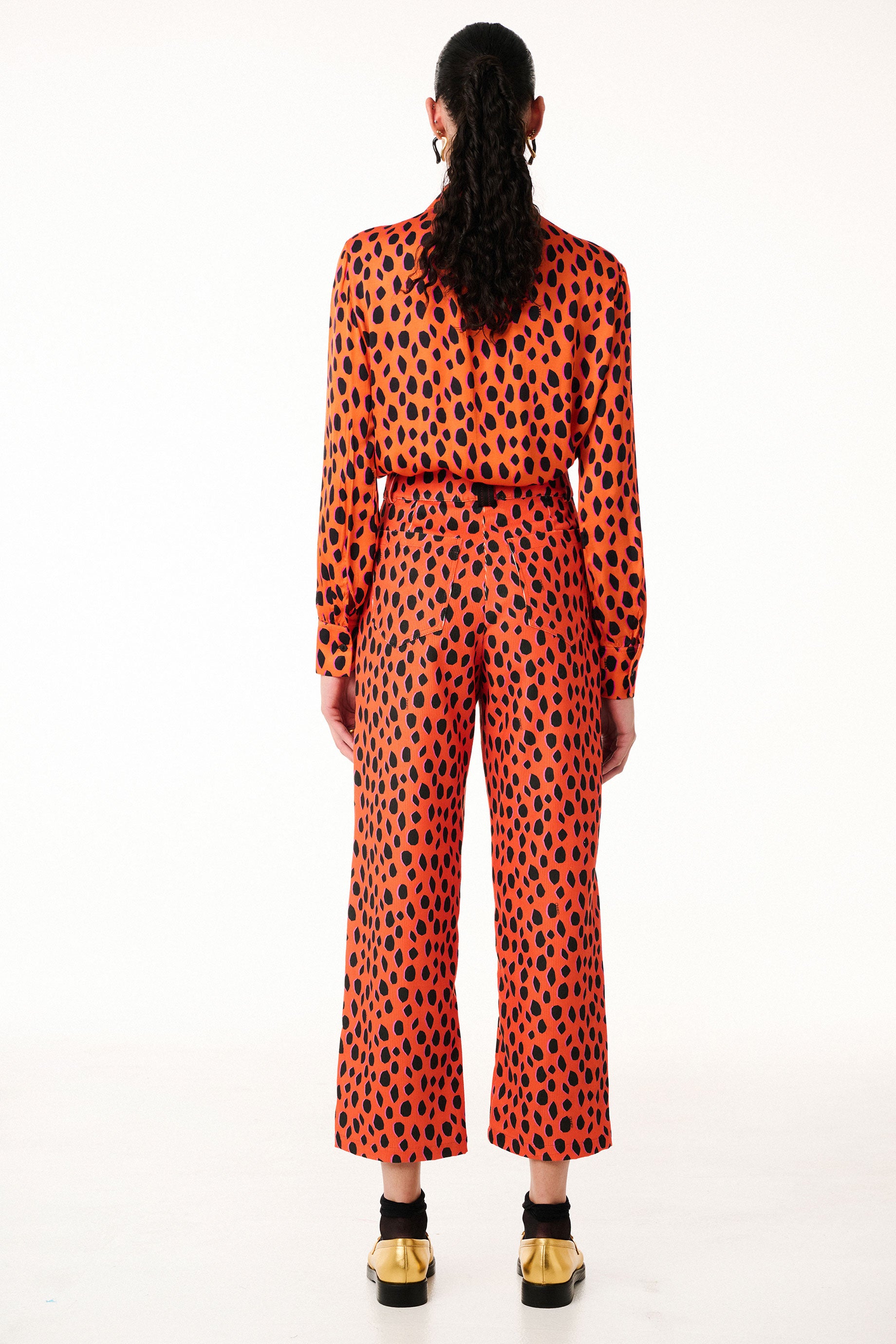 Cord Pants Pelle Orange