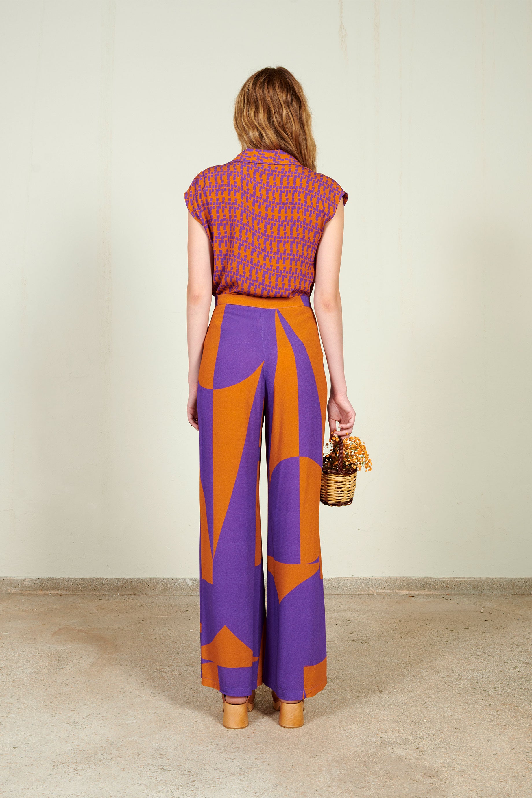 Erica Pants Traces Purple