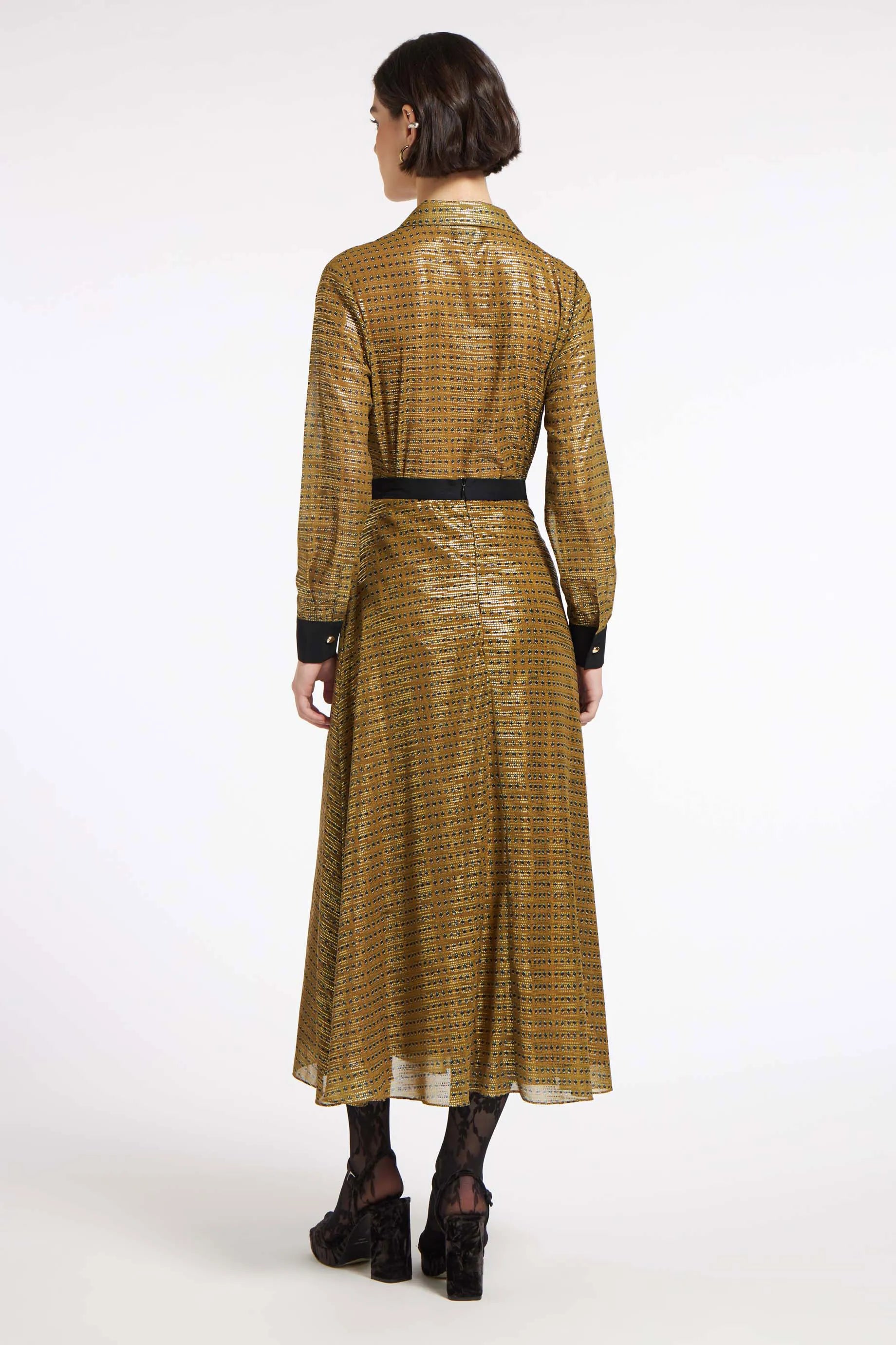 Gold Skirt Spots Gold