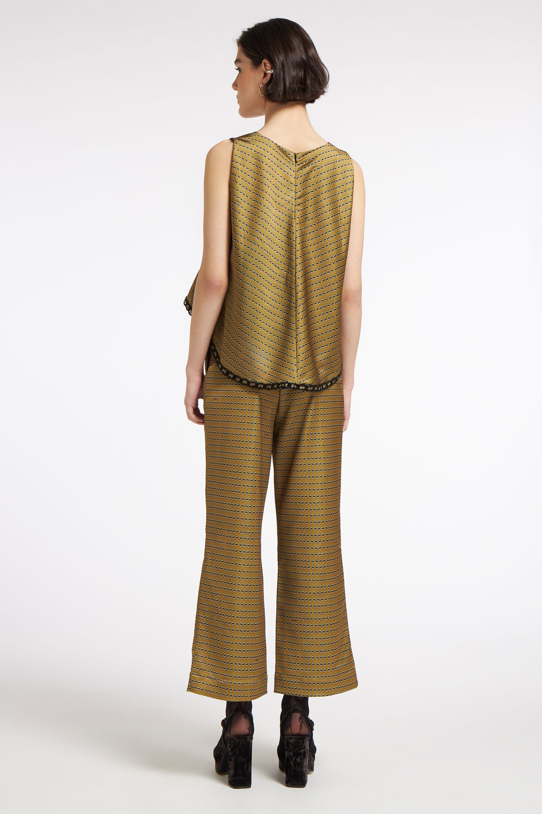 Kelly Pants Stiches Gold