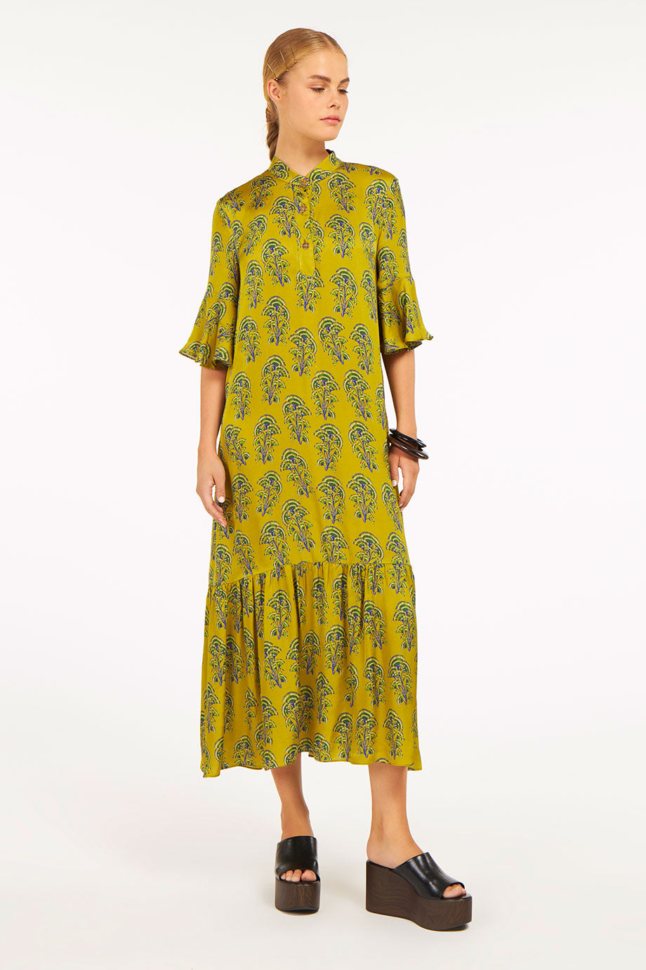 Lala Dress Seaweed Olive