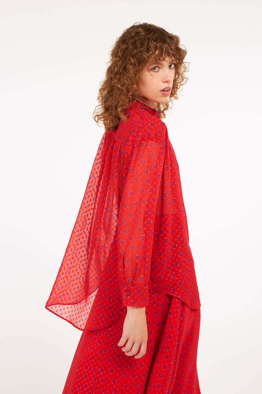 Lila Shirt Fireflies
