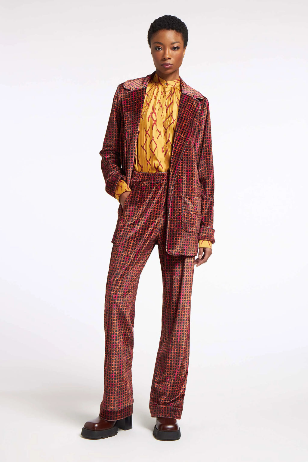 Lux Jacket Psychedellic Weave