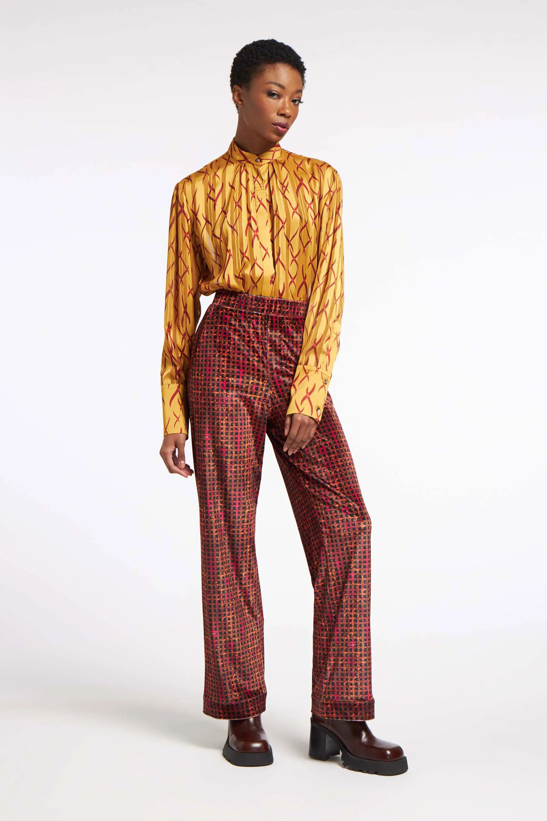 Lux Pants Psychedellic Weave