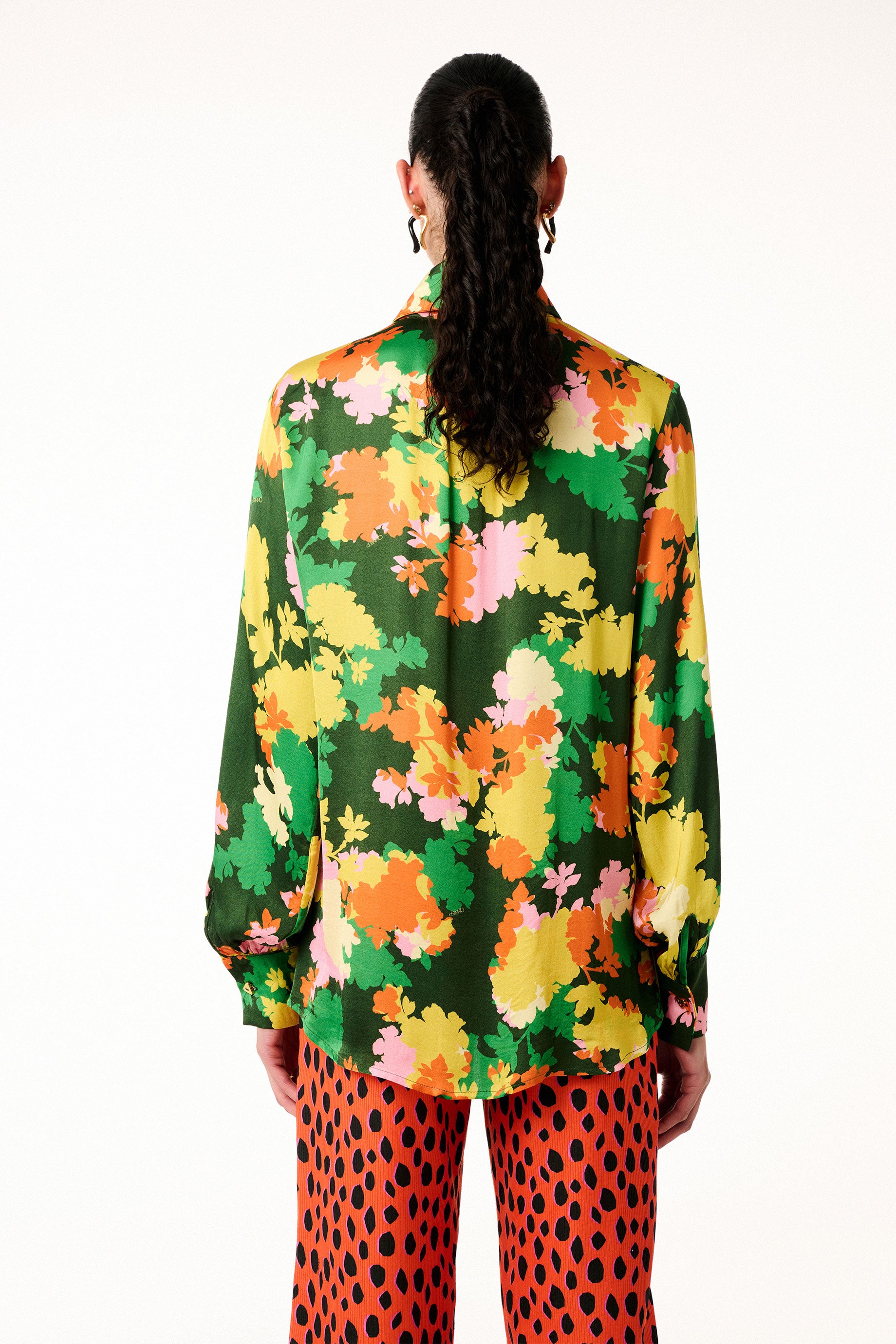 Martha Shirt Blossom Green