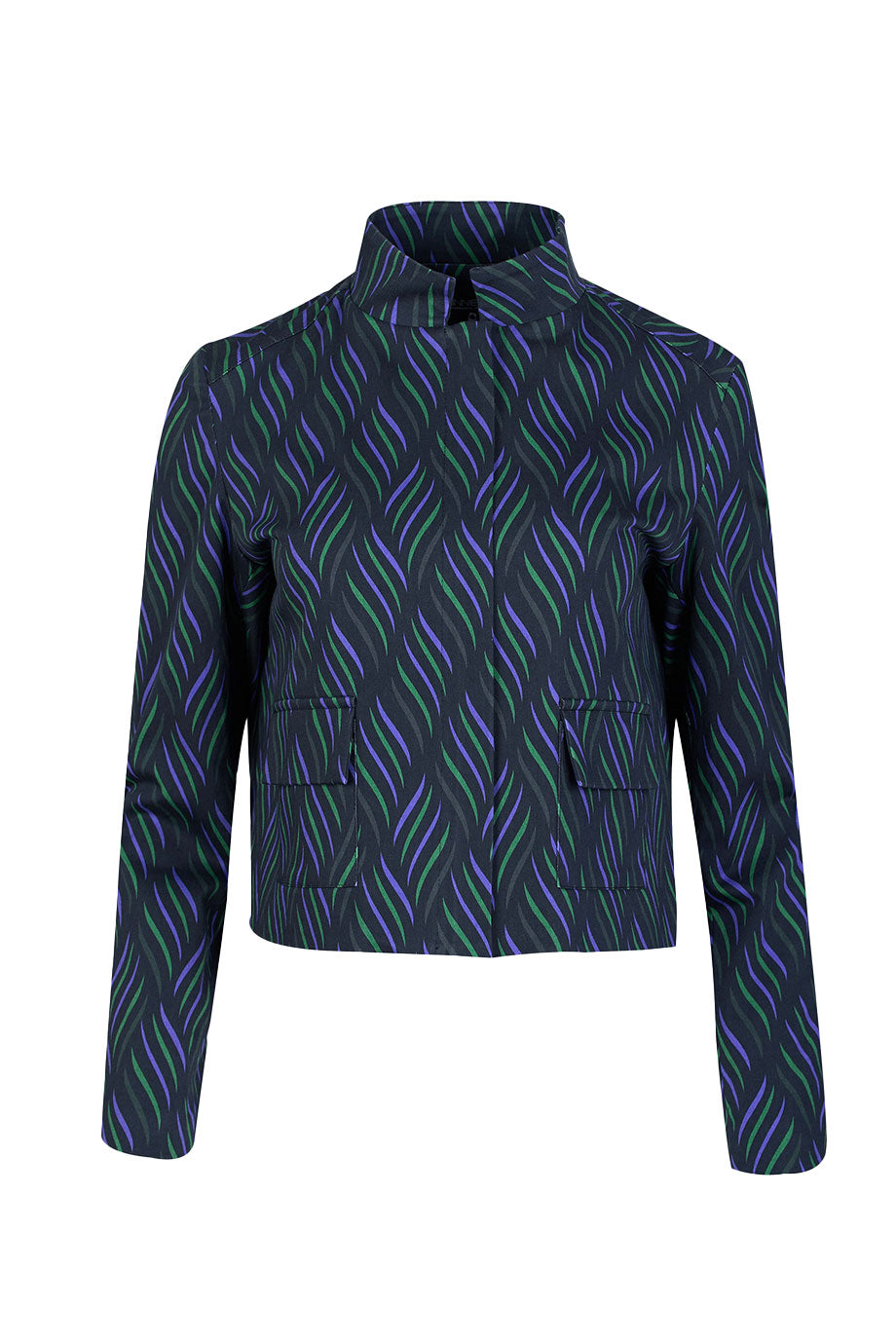 Missa Jacket Dancing Lines Black