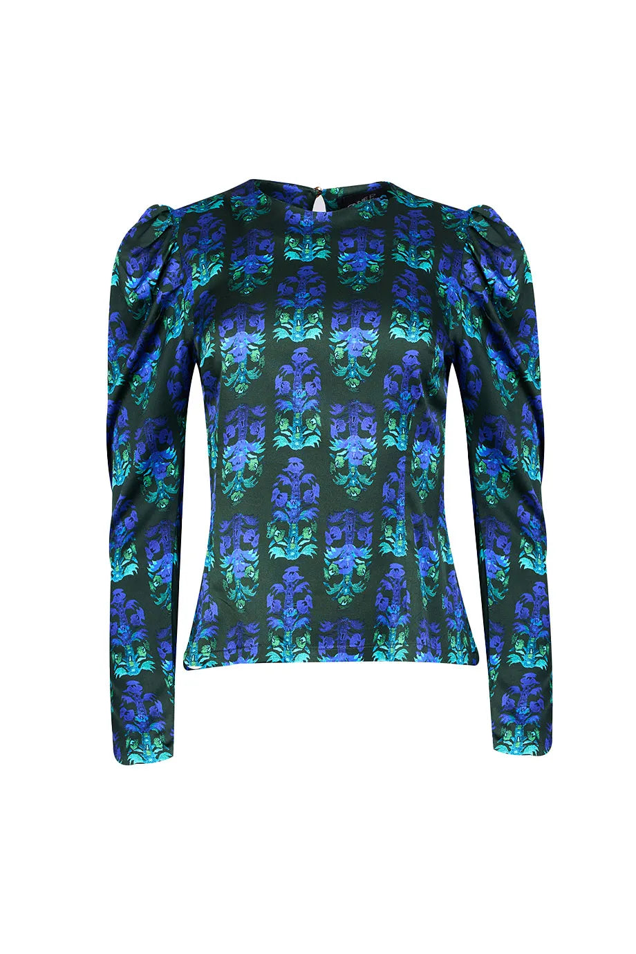 Nala Blouse Stiches Green