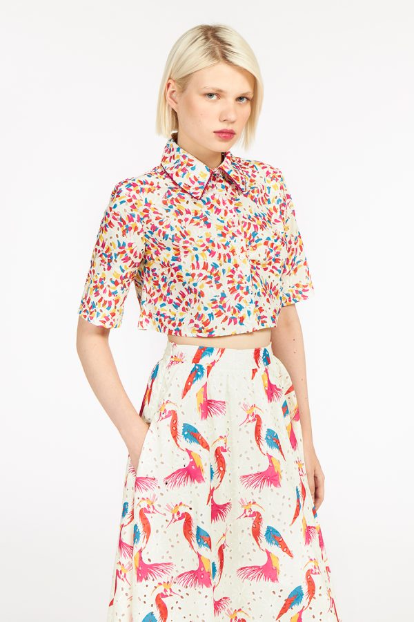 Nerdia Shirt Feather Circus