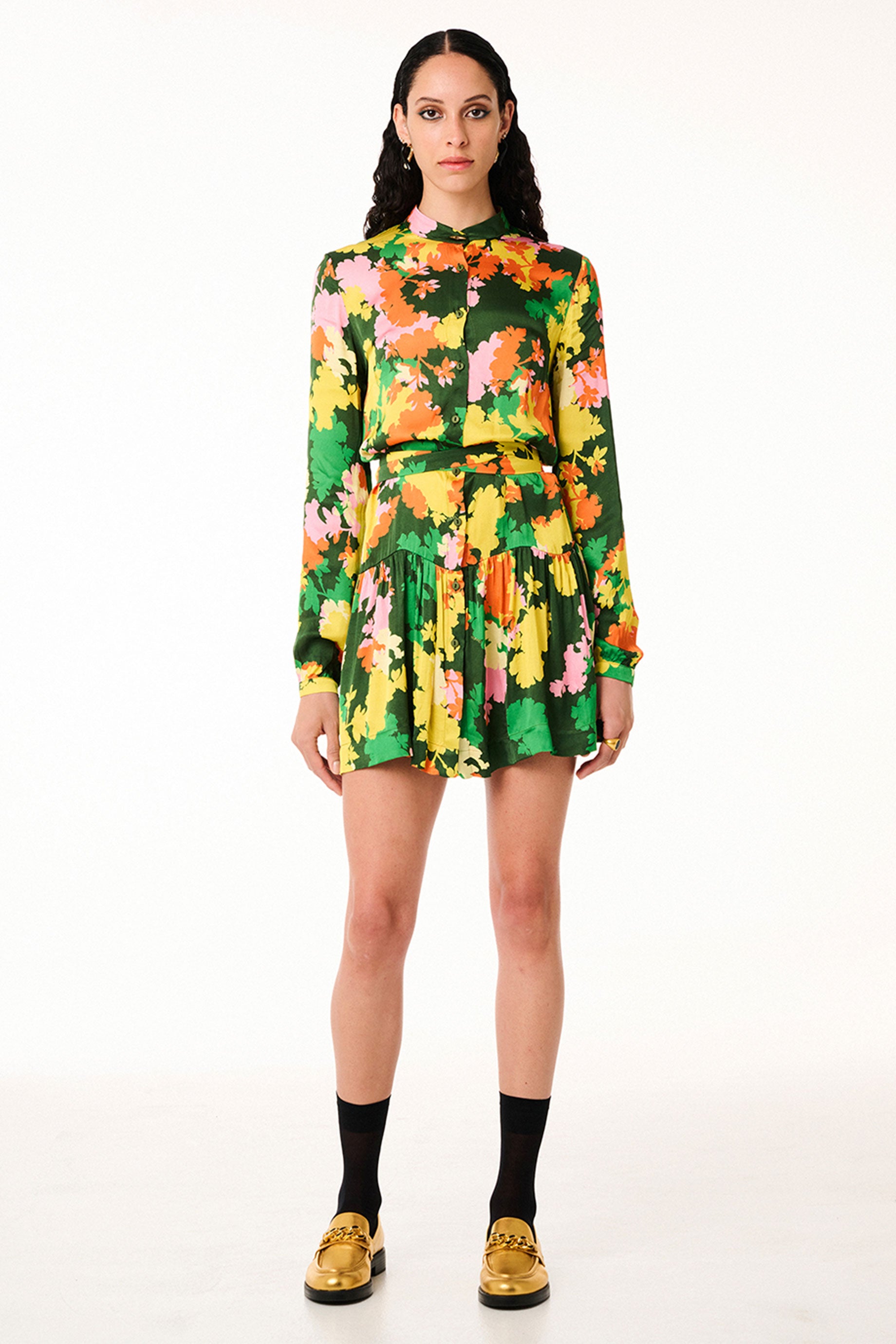 New Danae Dress Blossom Green