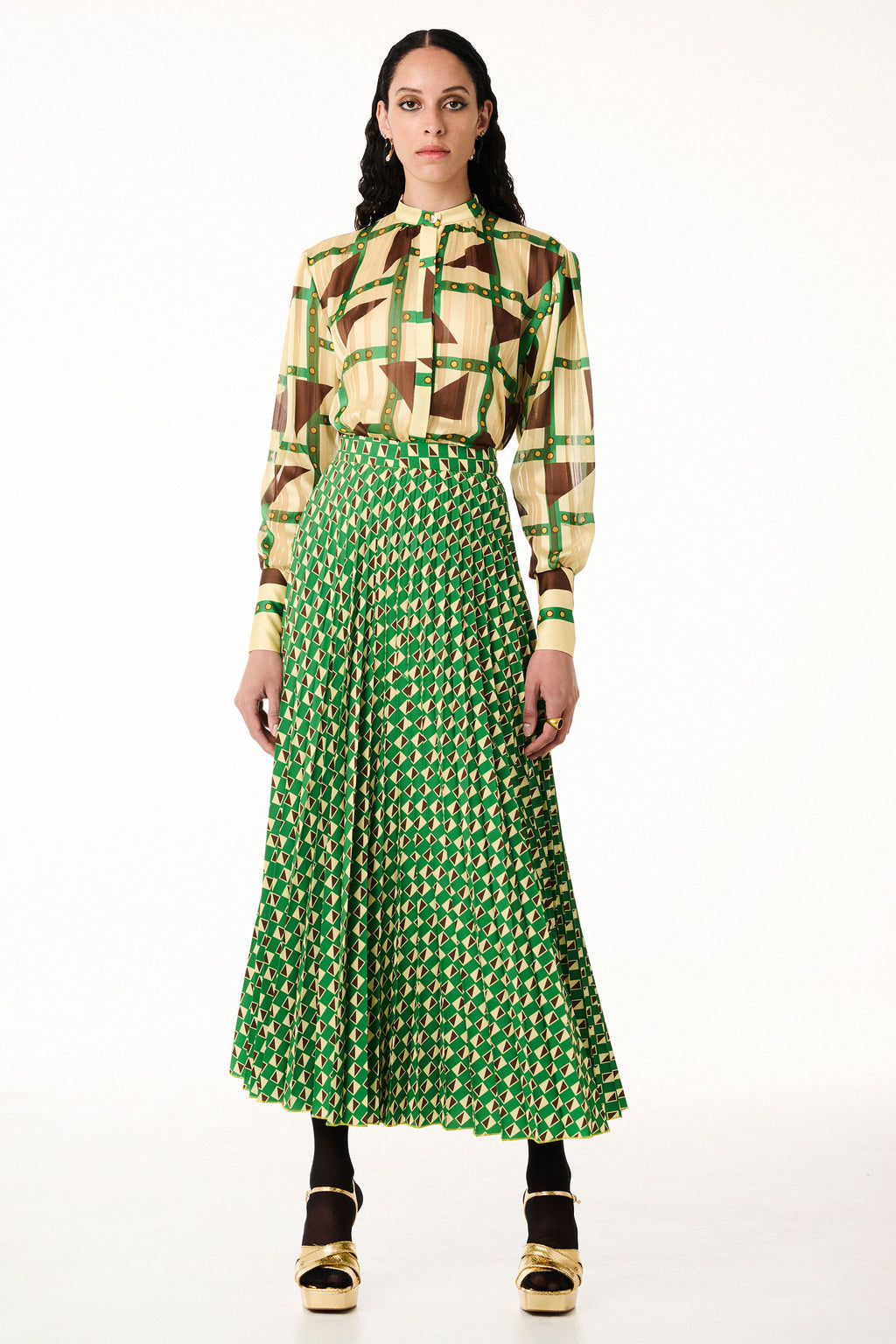 Pleated Skirt Zoom Out