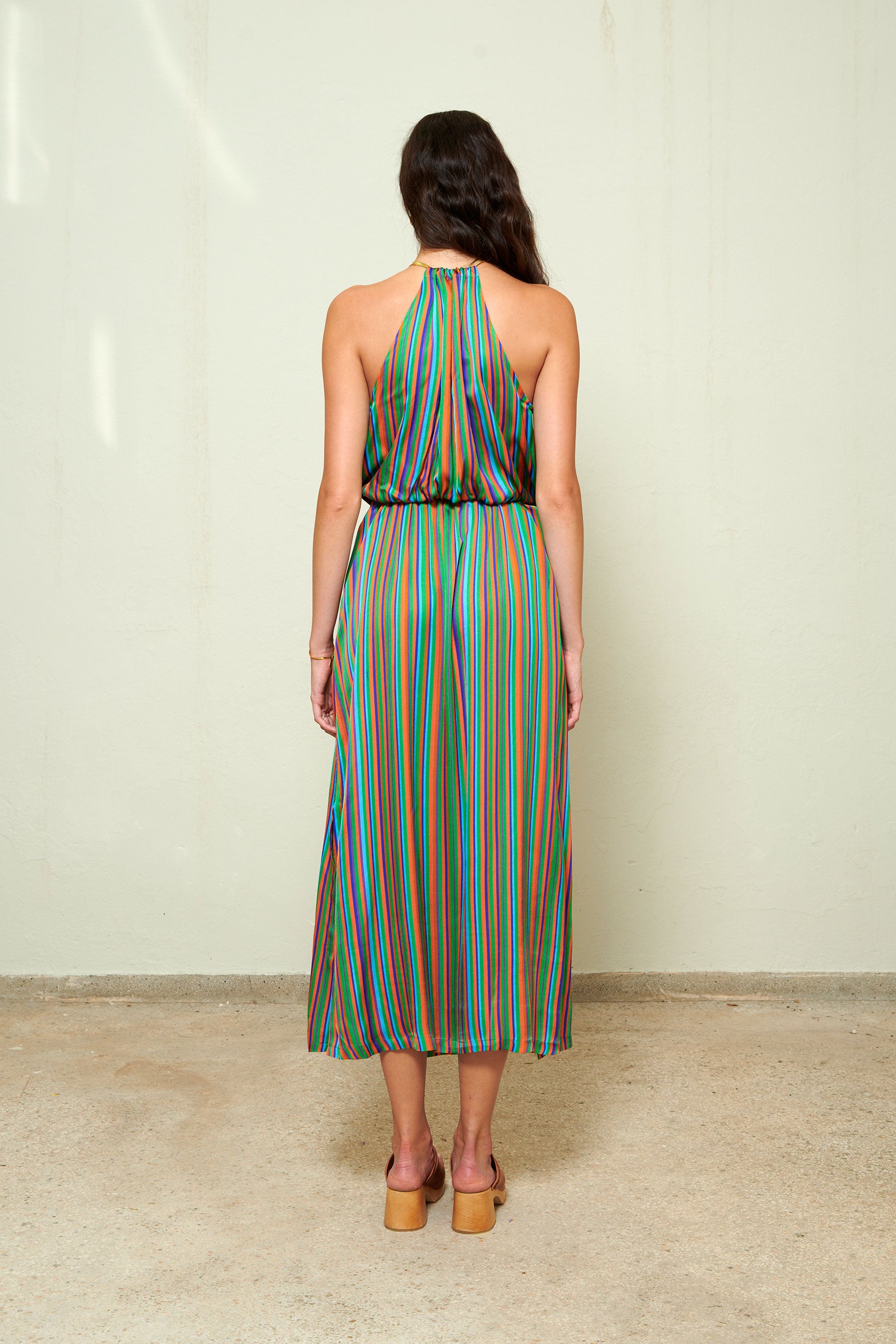 Raiza Dress Stripes Multi