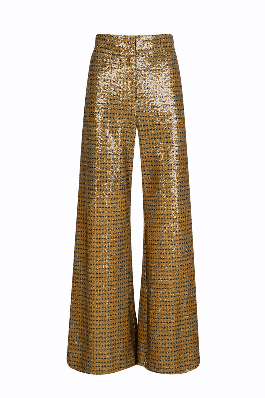 Sequin Pants Spots Gold