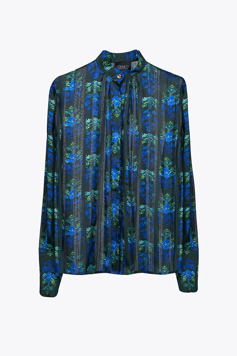 Shimmering Shirt Stiches Green