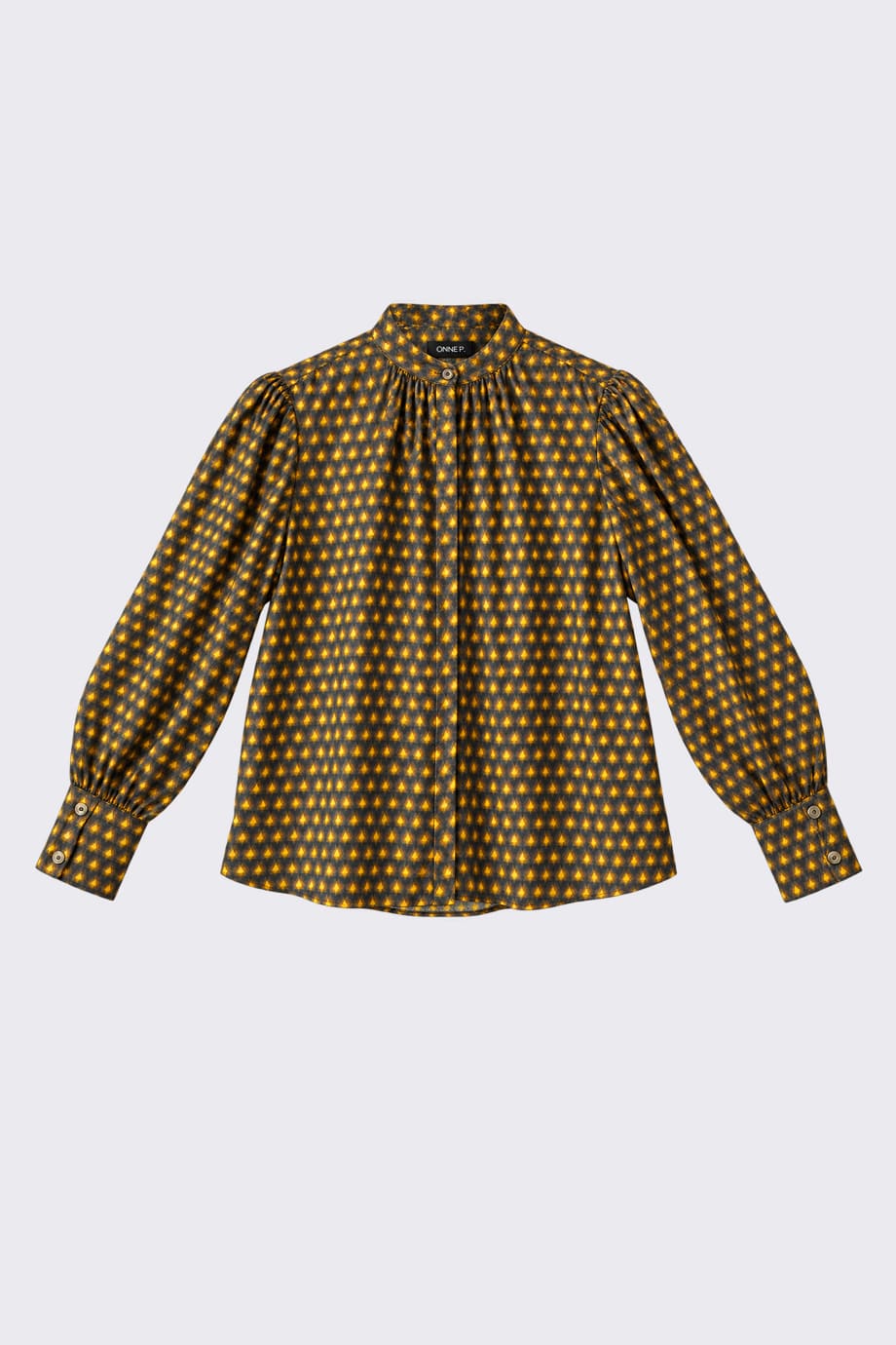 Shimmering Shirt Diamonds Gold