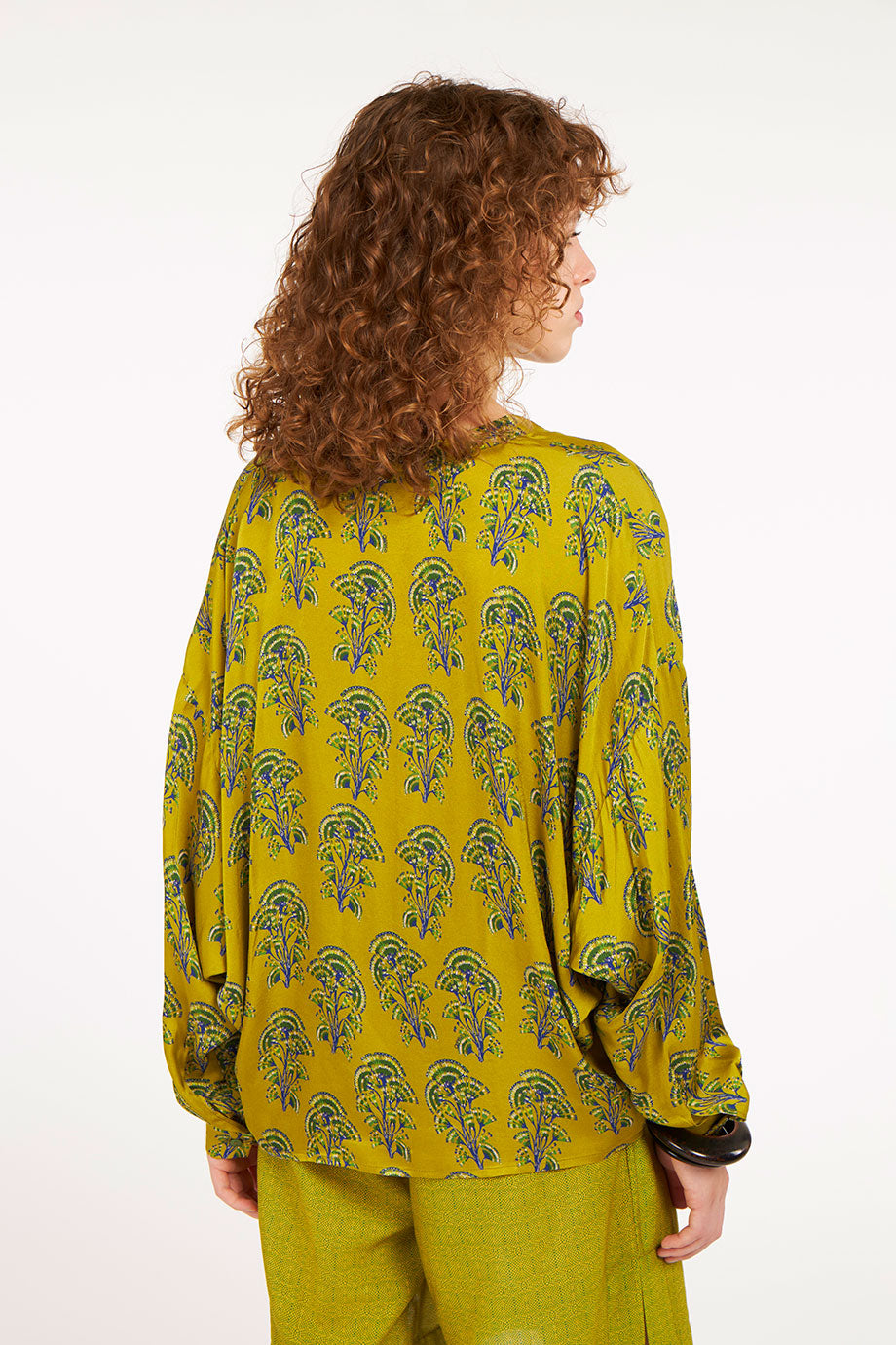 Summer Blouse Seaweed Olive