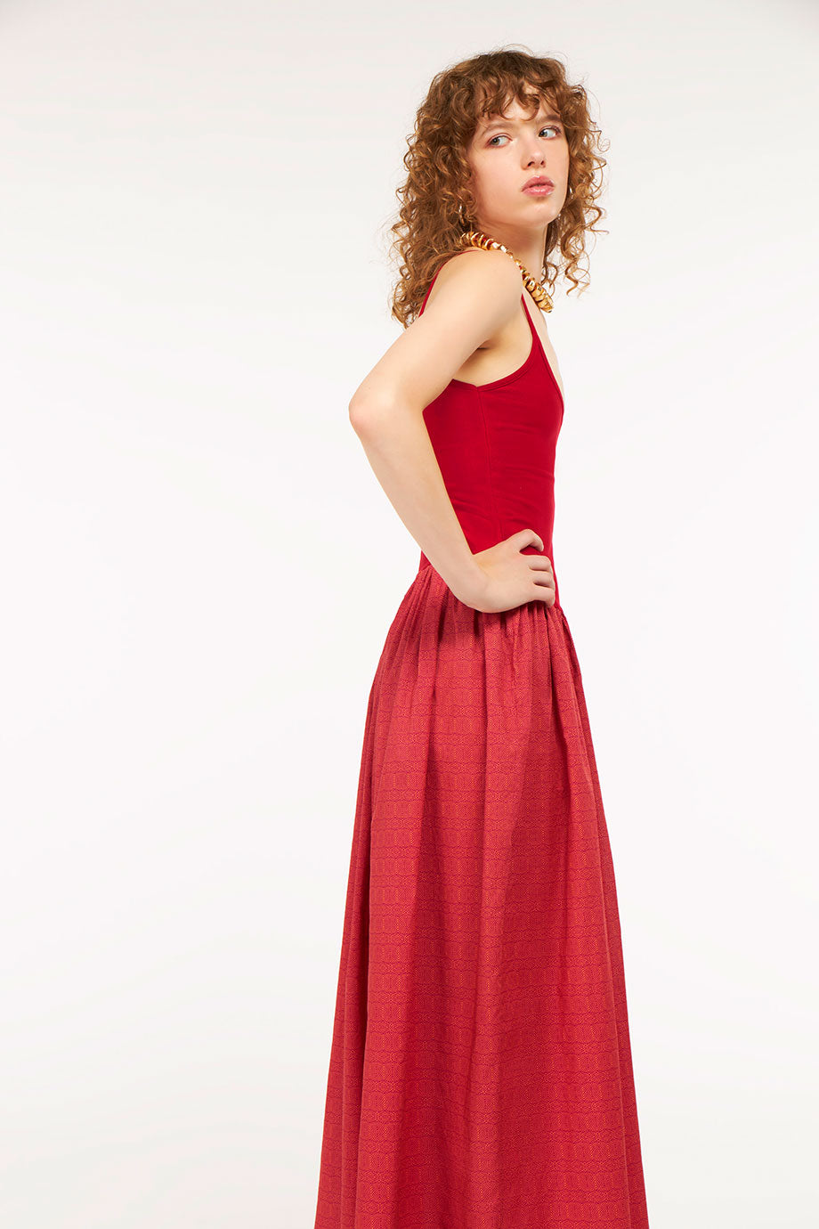 Sylvie Dress Seaskin Plum