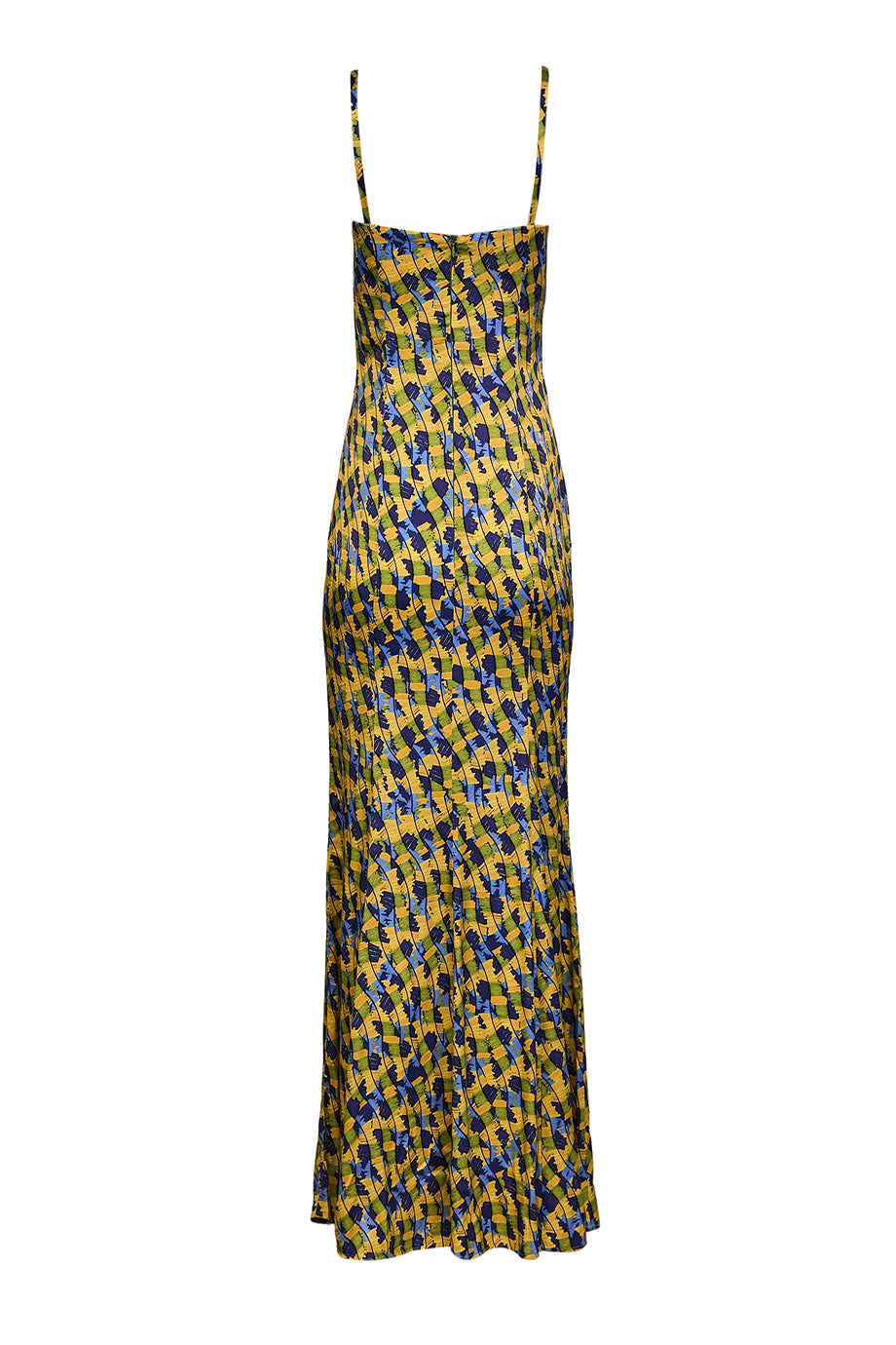 Violet Dress Tropic Feathers