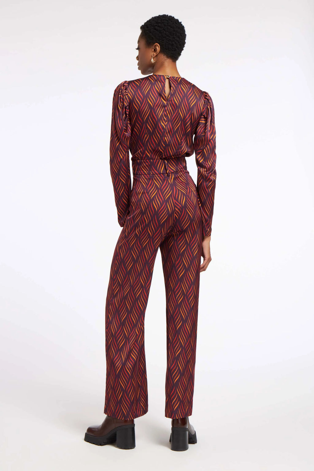 Zuma Pants Dancing Lines Plum